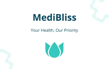 Egészségügyi UX/UI mobil- és webdesign – MediBliss projekt Kimberly Sólyomtól